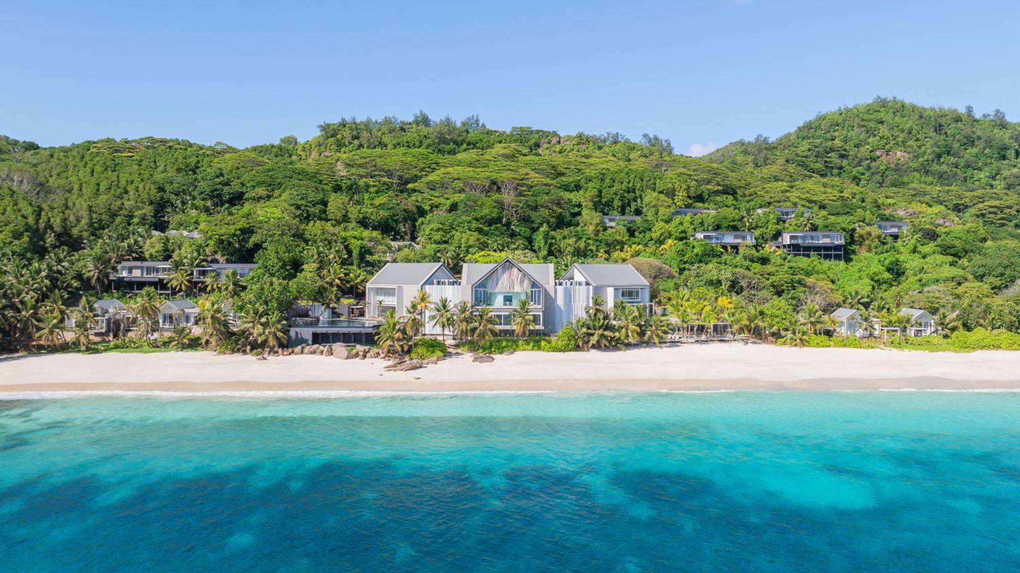 ホテル Cheval Blanc Seychelles タカマカ エクステリア 写真