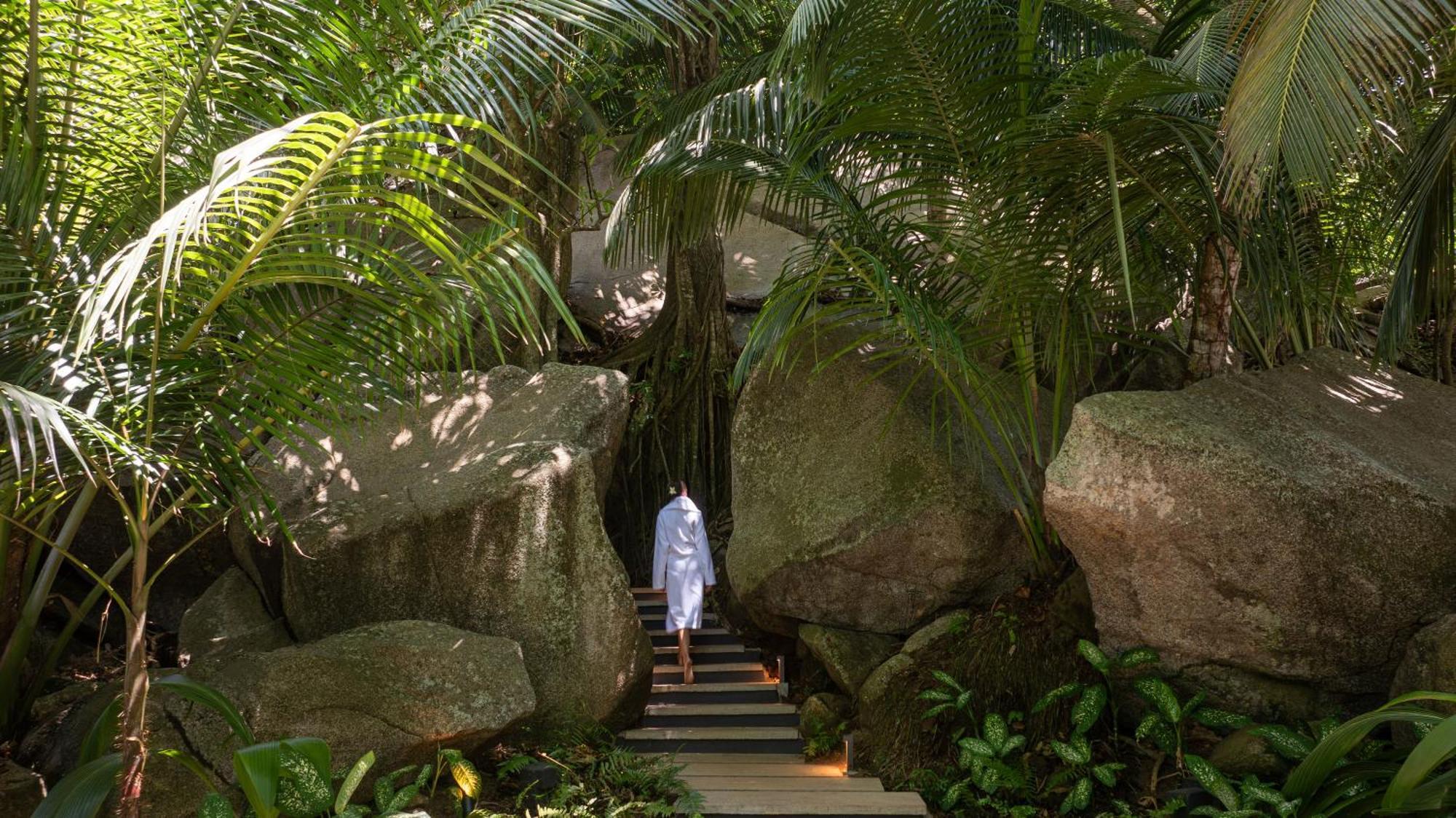 ホテル Cheval Blanc Seychelles タカマカ エクステリア 写真