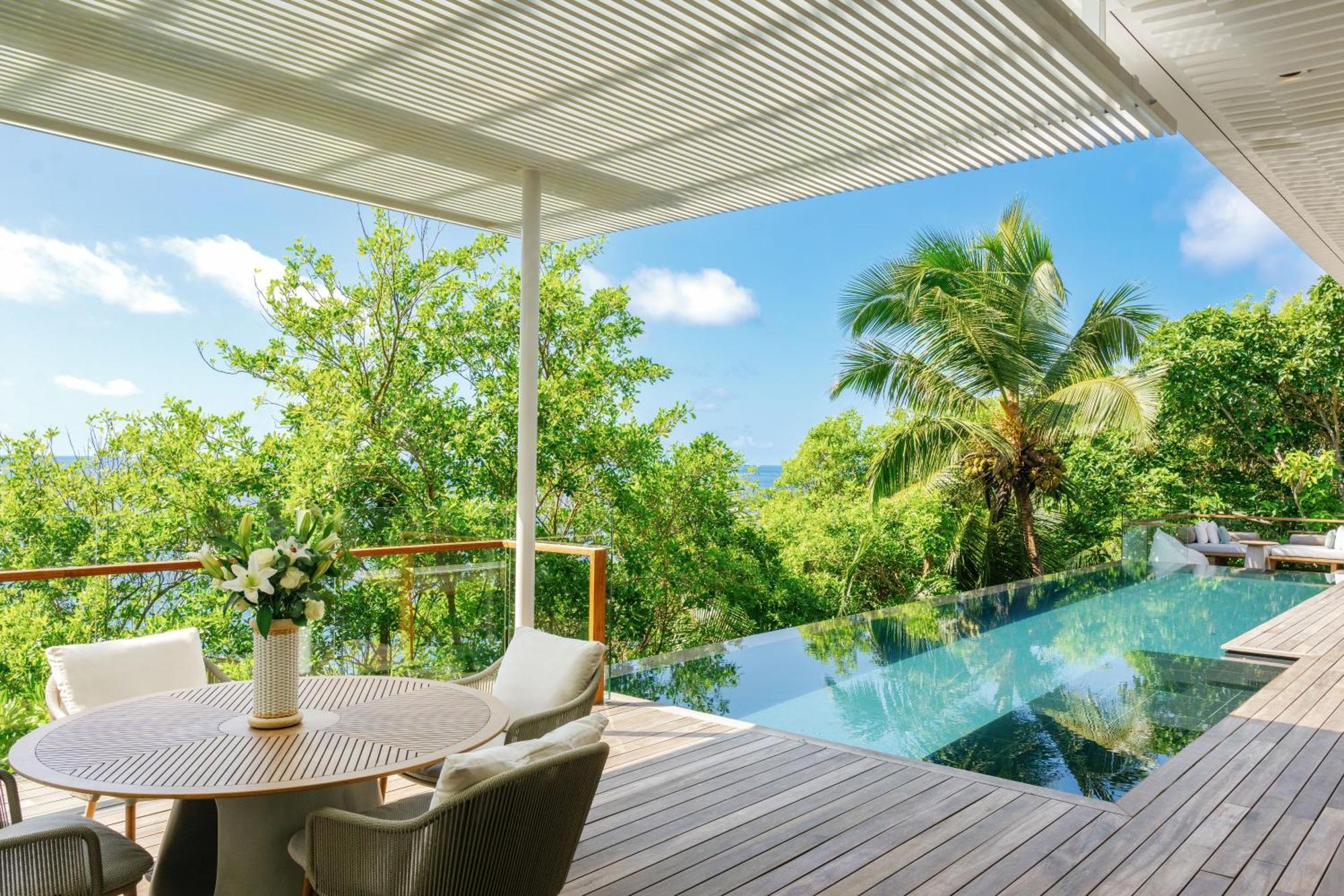 ホテル Cheval Blanc Seychelles タカマカ エクステリア 写真