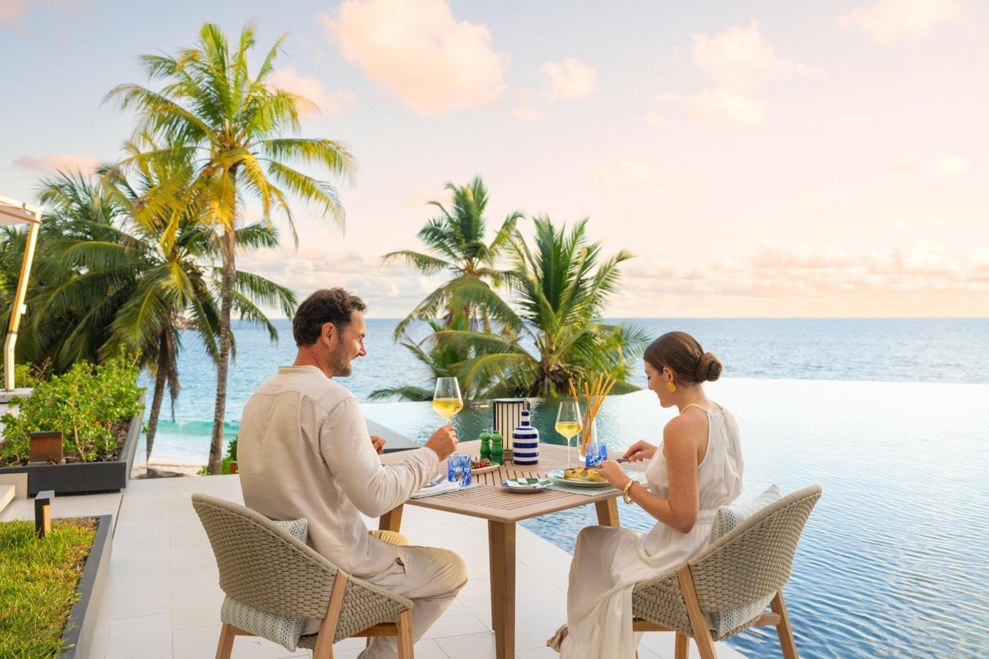 ホテル Cheval Blanc Seychelles タカマカ エクステリア 写真