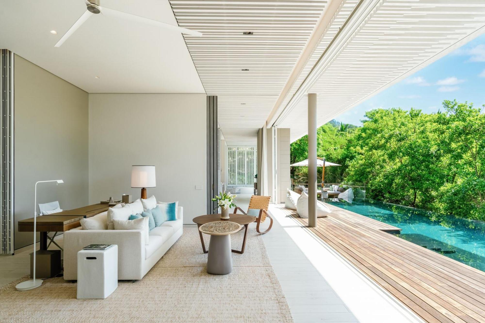 ホテル Cheval Blanc Seychelles タカマカ エクステリア 写真