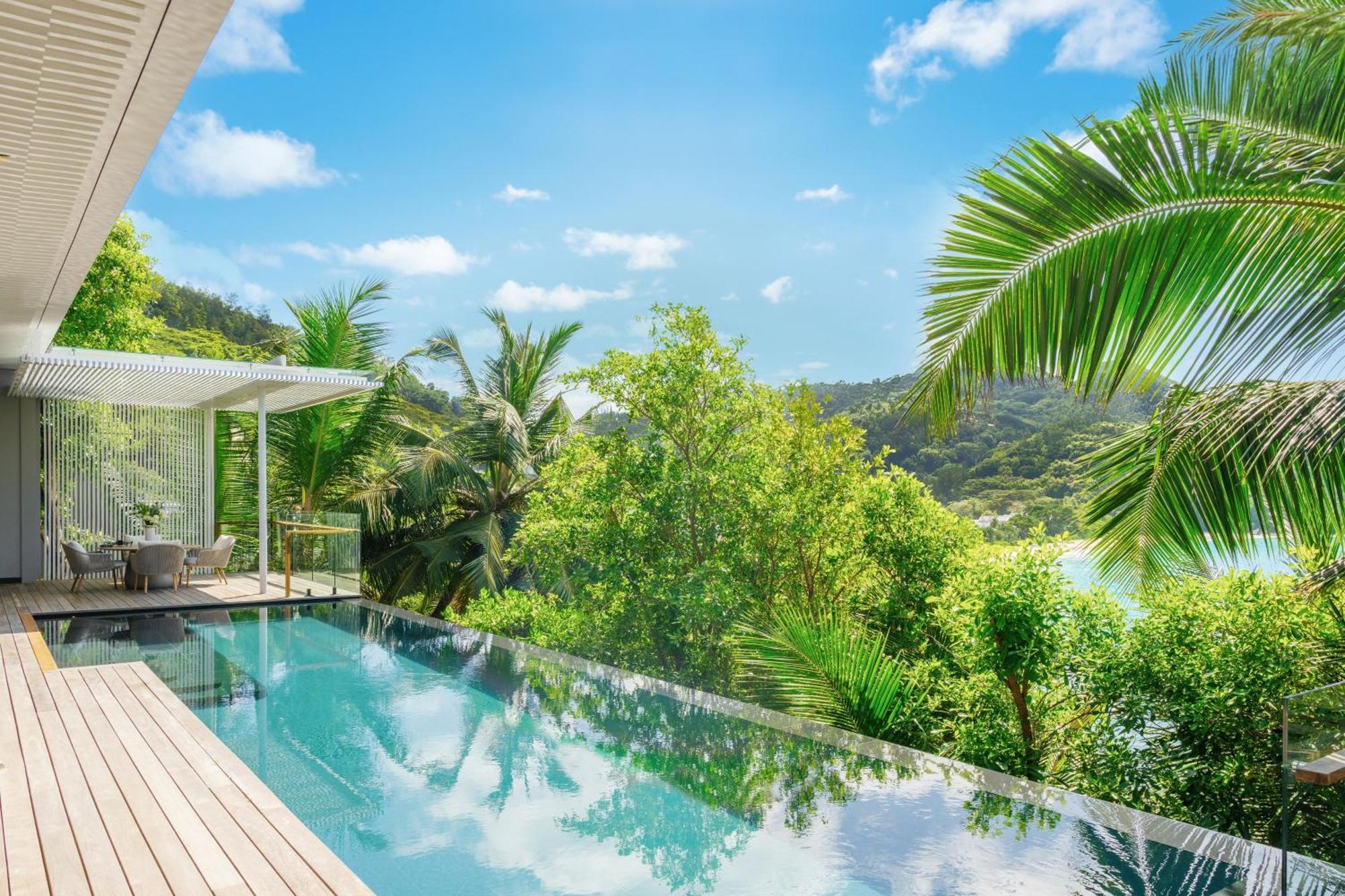 ホテル Cheval Blanc Seychelles タカマカ エクステリア 写真